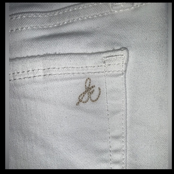 SAM EDELMAN WHITE DENIM SKIRT - Picture 5 of 7